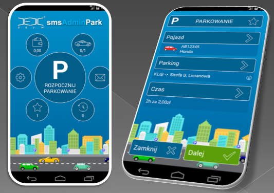 System Płatności Mobilnych – smsAdminPark