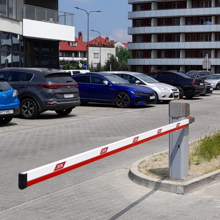 szlaban automatyczny z montażem